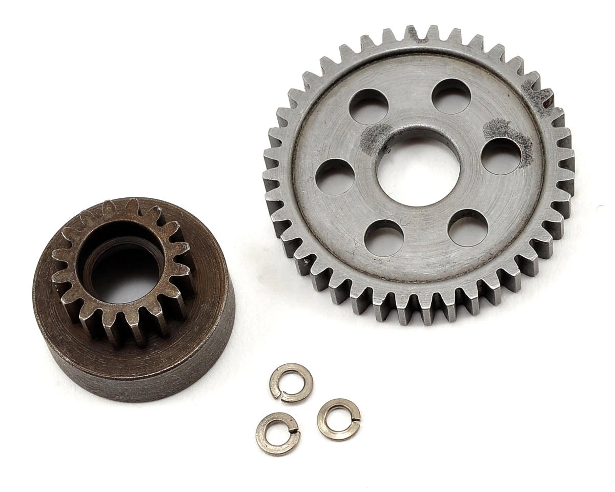 Robinson Racing Extra-Hard Clutch Bell & Spur Gear For Traxxas Revo (16/40T) 3 Robinson Racing Extra-Hard Clutch Bell & Spur Gear For Traxxas Revo (16/40T)