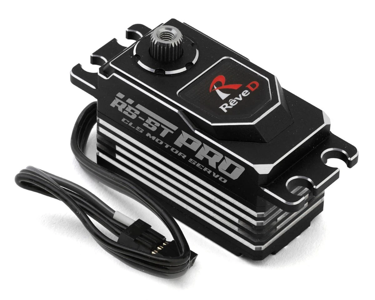 Reve D RS-ST Pro Digital Programmable Low Profile Drift Steering Servo (HV) (Black) 5 Reve D RS-ST Pro Digital Programmable Low Profile Drift Steering Servo (HV) (Black) - Image 3