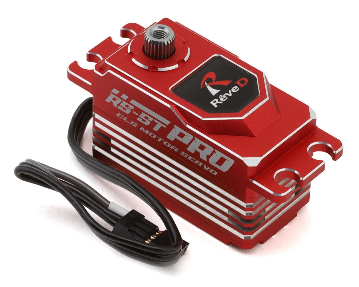 Reve D RS-ST Pro Digital Programmable Low Profile Drift Steering Servo (HV) (Black) 4 Reve D RS-ST Pro Digital Programmable Low Profile Drift Steering Servo (HV) (Black) - Image 2