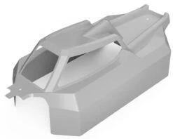 Raw Speed RC Tekno EB48 2.2 Interceptor 1/8 Buggy Body (Clear) (Standard)