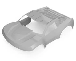 Raw Speed RC Losi® Micro-T™ 1/16 Interceptor SCT Body (Clear)