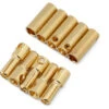 Samix 5mm High Current Bullet Plug Connector Set (4 Male/4 Female) -Traxxas Shop sambp5 005