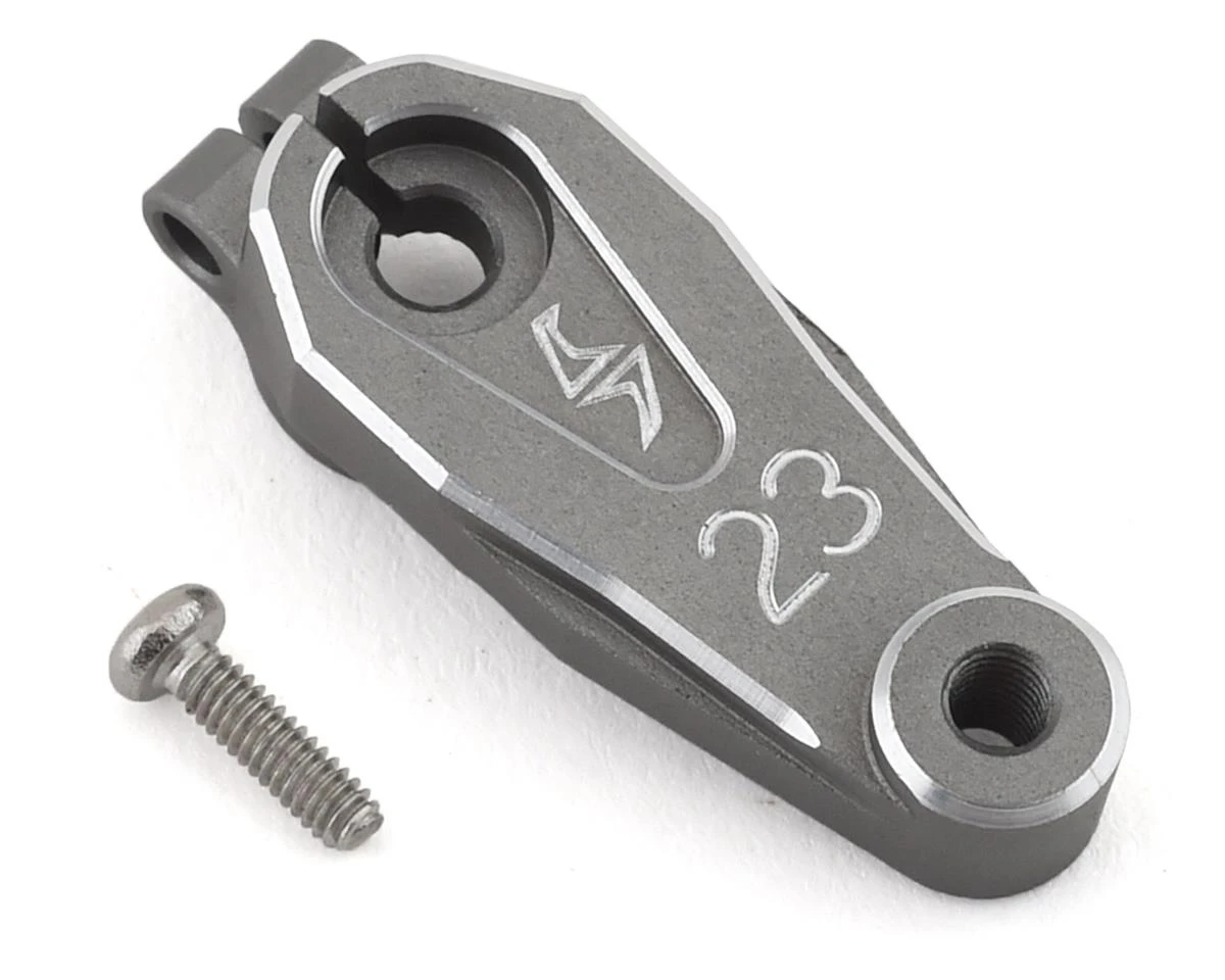 Samix SCX10 III Aluminum Clamp Lock Servo Horn (23T) (Grey) 4 Samix SCX10 III Aluminum Clamp Lock Servo Horn (23T) (Grey) - Image 2