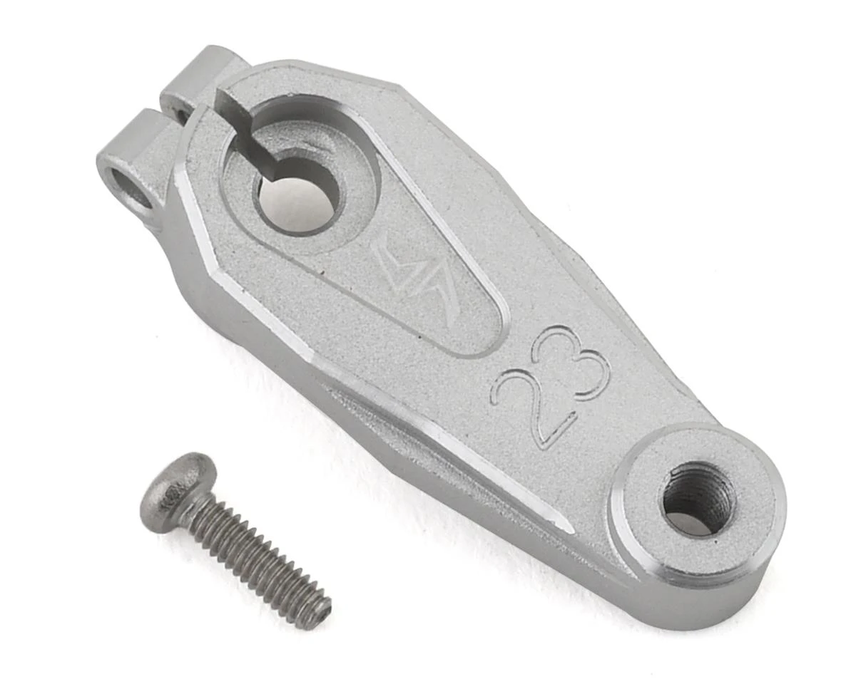 Samix SCX10 III Aluminum Clamp Lock Servo Horn (23T) (Grey) 3 Samix SCX10 III Aluminum Clamp Lock Servo Horn (23T) (Grey)