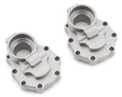 Samix Aluminum Rear Portal Drive Housing For Traxxas TRX-4 (Silver)