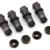 Samix Aluminum Threaded Shock Bodies For Traxxas TRX-4M (Hard Coated) (4) W/Brass Shock Spring Retainers