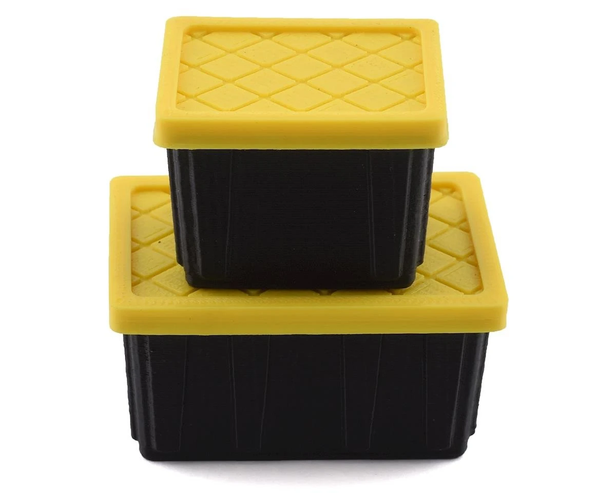 Scale By Chris HD Tote W/Red Lid (Small) (Miniature Scale Accessory) 3 Scale By Chris HD Tote W/Red Lid (Small) (Miniature Scale Accessory)