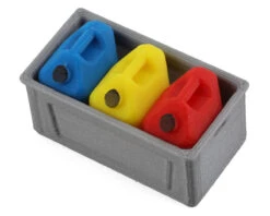 Scale By Chris 1/18 Miniature Scale Accessory Bundle W/3 Jugs In A Tote -Traxxas Shop sbctr02