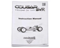 Schumacher Cougar SVR Manual