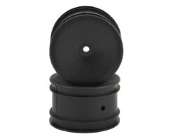 Schumacher 12mm 1/10 Buggy Rear Hex Wheels (Black) (2)