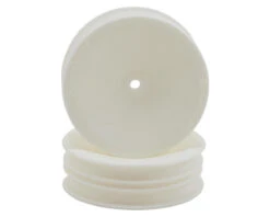 Schumacher 12mm 1/10 2WD Buggy Slim Front Hex Wheels (White) (2)