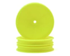 Schumacher 12mm 1/10 2WD Buggy Front Slim Hex Wheels (Green) (2) -Traxxas Shop schu7454