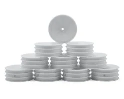 Schumacher 12mm Hex 1/10 2WD Front Buggy Wheel (White) (10) (Medium)