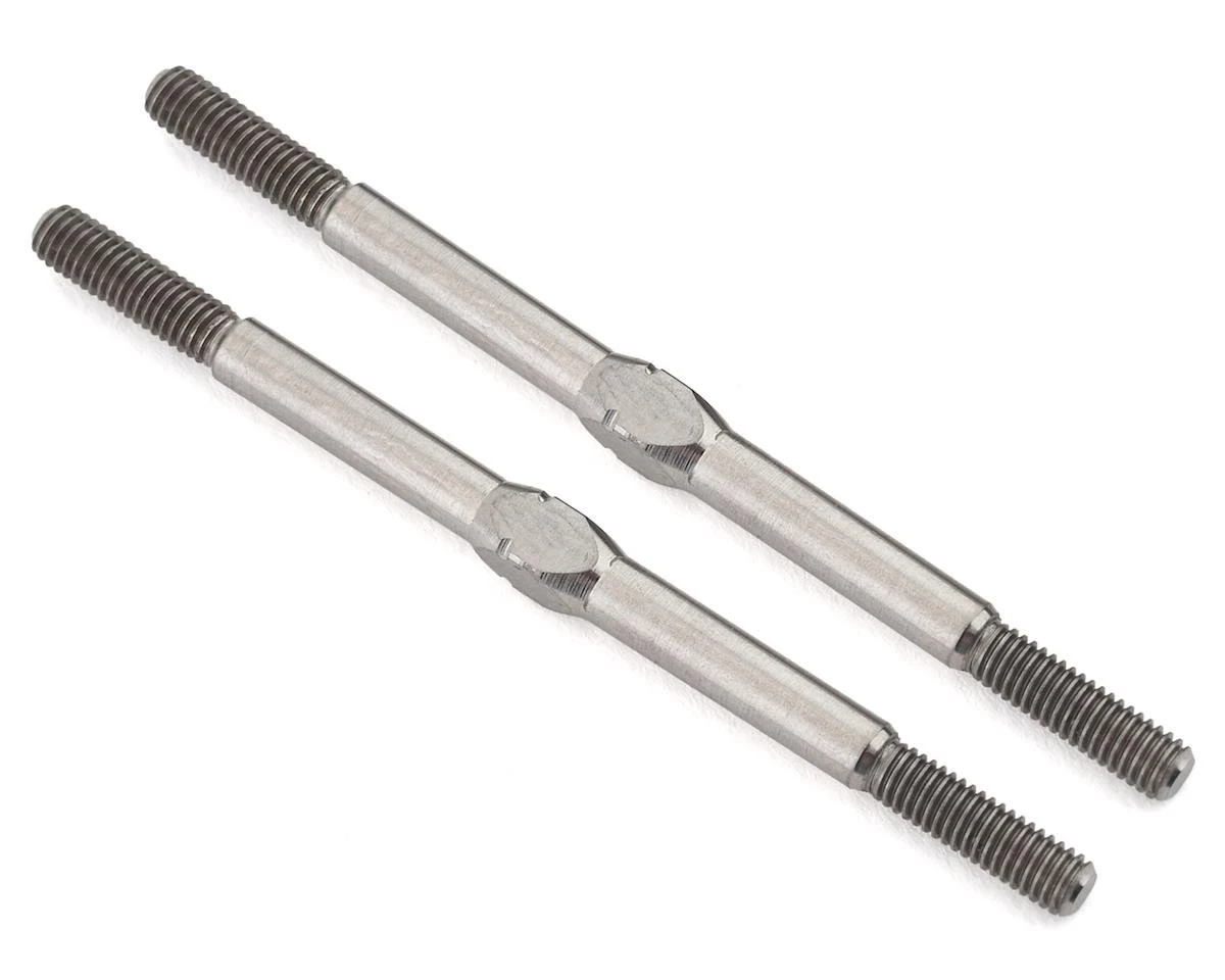 Schumacher Titanium Turnbuckle (Silver) (2) (56mm) 3 Schumacher Titanium Turnbuckle (Silver) (2) (56mm)