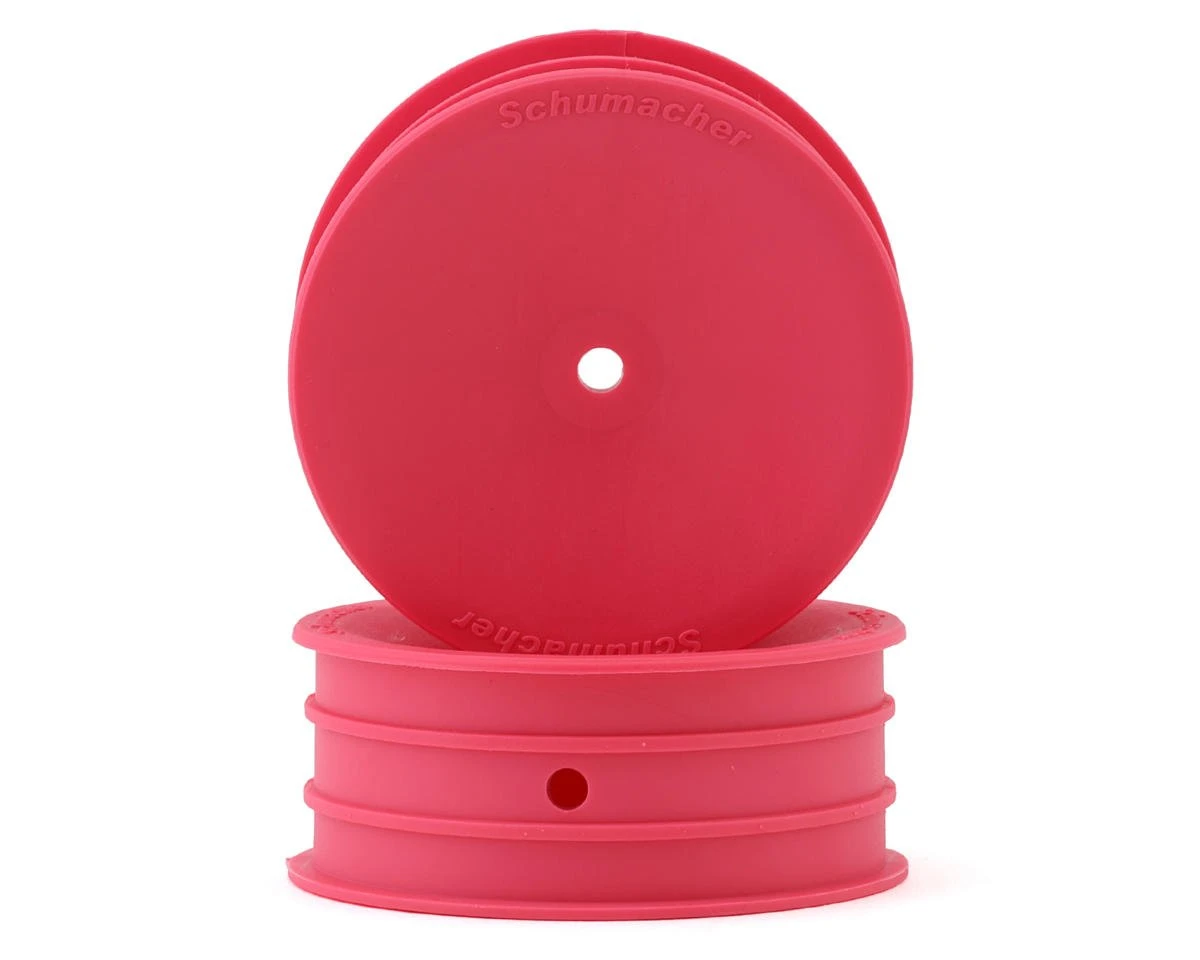 Schumacher 12mm 1/10 2WD Buggy Front Hex Wheels (Pink) (2) 3 Schumacher 12mm 1/10 2WD Buggy Front Hex Wheels (Pink) (2)