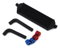 Sideways RC Scale Drift Full Intercooler Kit (Black) (Low Profile) -Traxxas Shop sdw fullintkit low b 1