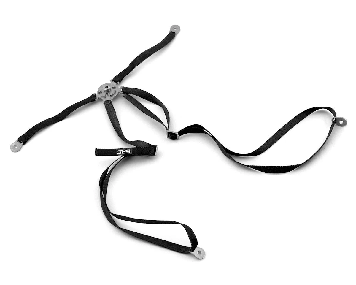 Sideways RC Scale Drift Bucket Seat Harness (Red) 4 Sideways RC Scale Drift Bucket Seat Harness (Red) - Image 2