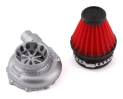 Sideways RC Scale Drift Full Intercooler Kit (Black) (Low Profile)