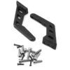 Sideways RC Swan Neck Scale Drift Wing Mounts V2 (Black) (2) -Traxxas Shop sdw snmount v1