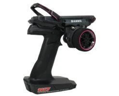 Sanwa/Airtronics Limited Edition M17 FH5 4-Channel 2.4GHz Radio System (Pink) W/RX-493i Receiver -Traxxas Shop snw101a33063a