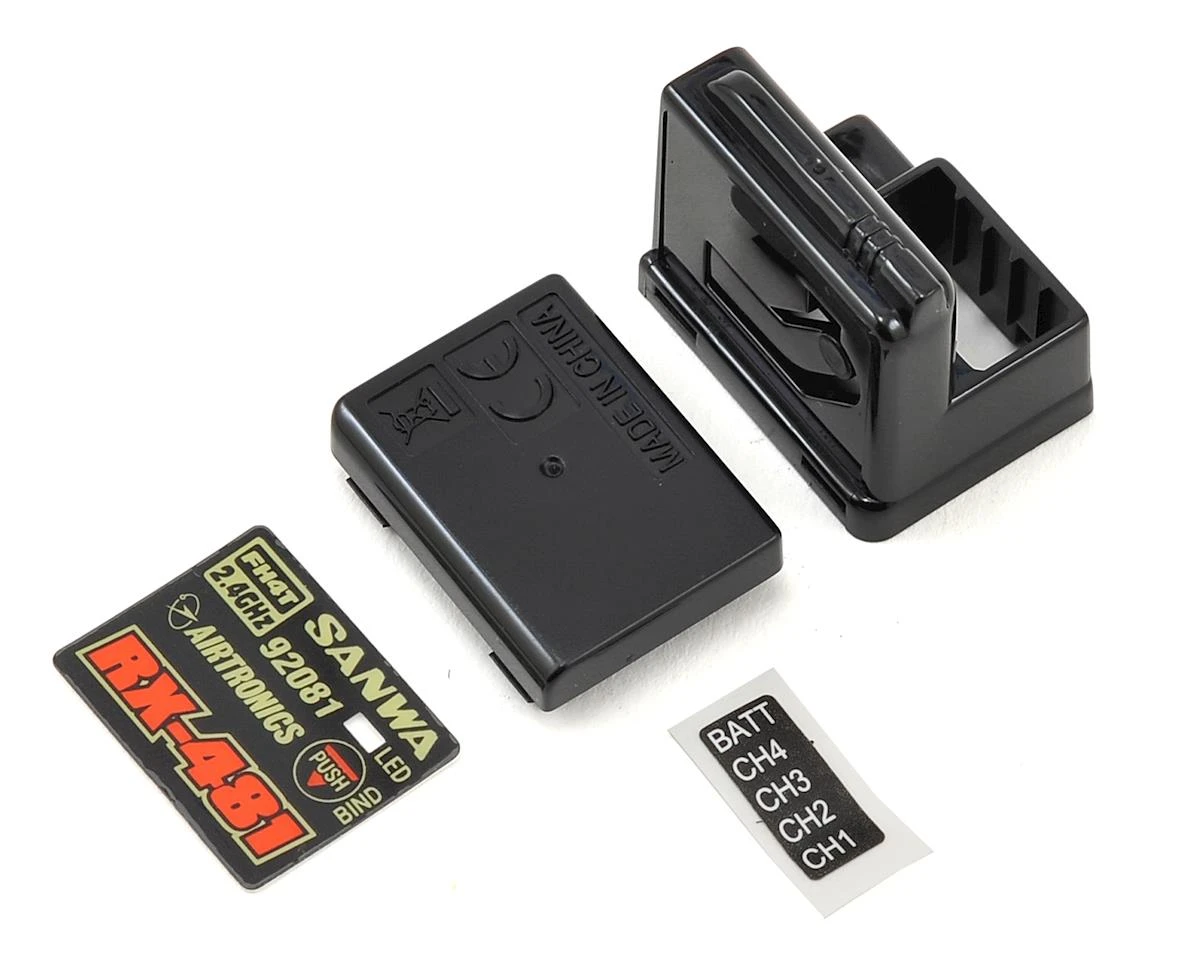 Sanwa/Airtronics RX-481 Receiver Case Set 3 Sanwa/Airtronics RX-481 Receiver Case Set