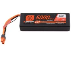 Spektrum RC 2S Smart LiPo 50C Hard Case Battery Pack (7.4V/5000mAh) W/IC3 Connector