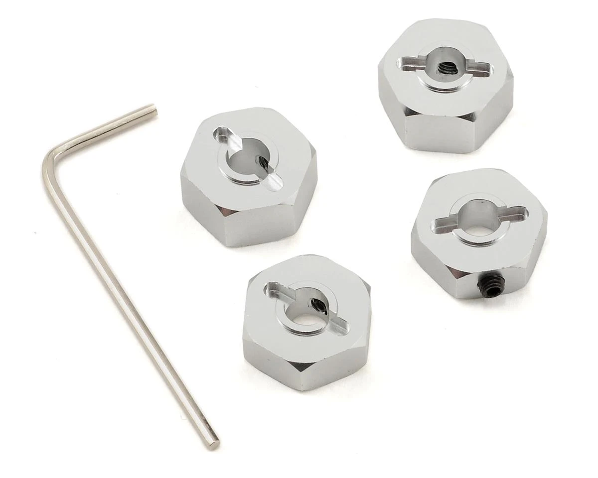 ST Racing Concepts 14mm Aluminum Wheel Hex For Traxxas Stampede (Silver) (4) 3 ST Racing Concepts 14mm Aluminum Wheel Hex For Traxxas Stampede (Silver) (4)