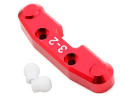 ST Racing Concepts Aluminum "3-2" Rear Arm Mount W/Delrin Inserts (Red)