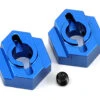 ST Racing Concepts B5 Aluminum Rear Hex Adapter (2) (Blue) -Traxxas Shop sptstc91441b