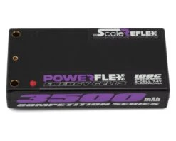 Scale Reflex 2s LiPo Battery 100C (7.4V/3500mAh) W/4mm Bullets (Red)