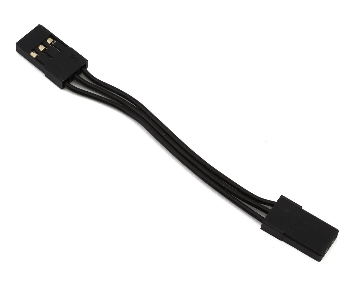Scale Reflex Triple Black Male/Male ESC Wire (80mm) 3 Scale Reflex Triple Black Male/Male ESC Wire (80mm)