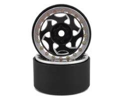 SSD RC 2.2 Champion Beadlock Wheels (Silver/Red) -Traxxas Shop ssd00234