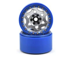 SSD RC 2.2 Champion PL Beadlock Wheels (Silver/Red) -Traxxas Shop ssd00240