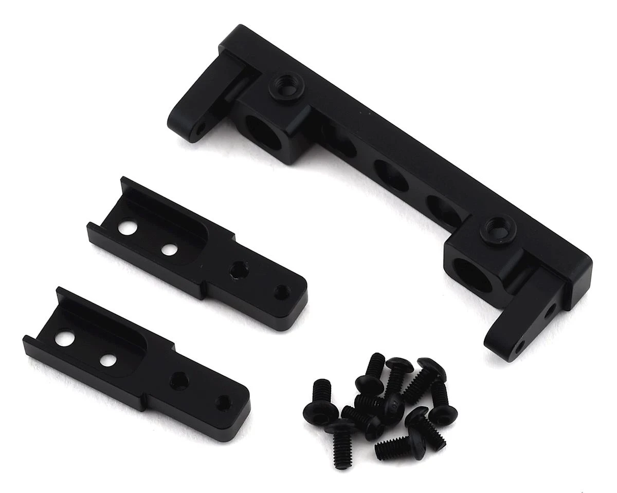 SSD RC SCX10 II Aluminum Rear Bumper Mount W/Rail Extension 3 SSD RC SCX10 II Aluminum Rear Bumper Mount W/Rail Extension