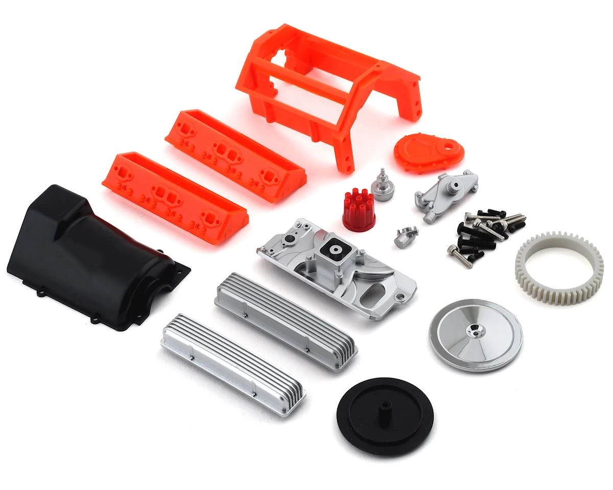 SSD RC Scale V8 Engine Motor Cover Kit 5 SSD RC Scale V8 Engine Motor Cover Kit - Image 3