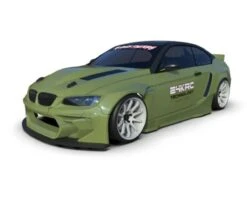 24K RC Technology 1/10 BMW E92/M3 Stock Full Drift Body Set (Clear) (260mm Wheelbase)
