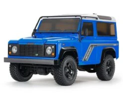 Tamiya 1990 Land Rover Defender 90 1/10 4WD Scale Truck Kit (CC-02) -Traxxas Shop tam58700 60a 2