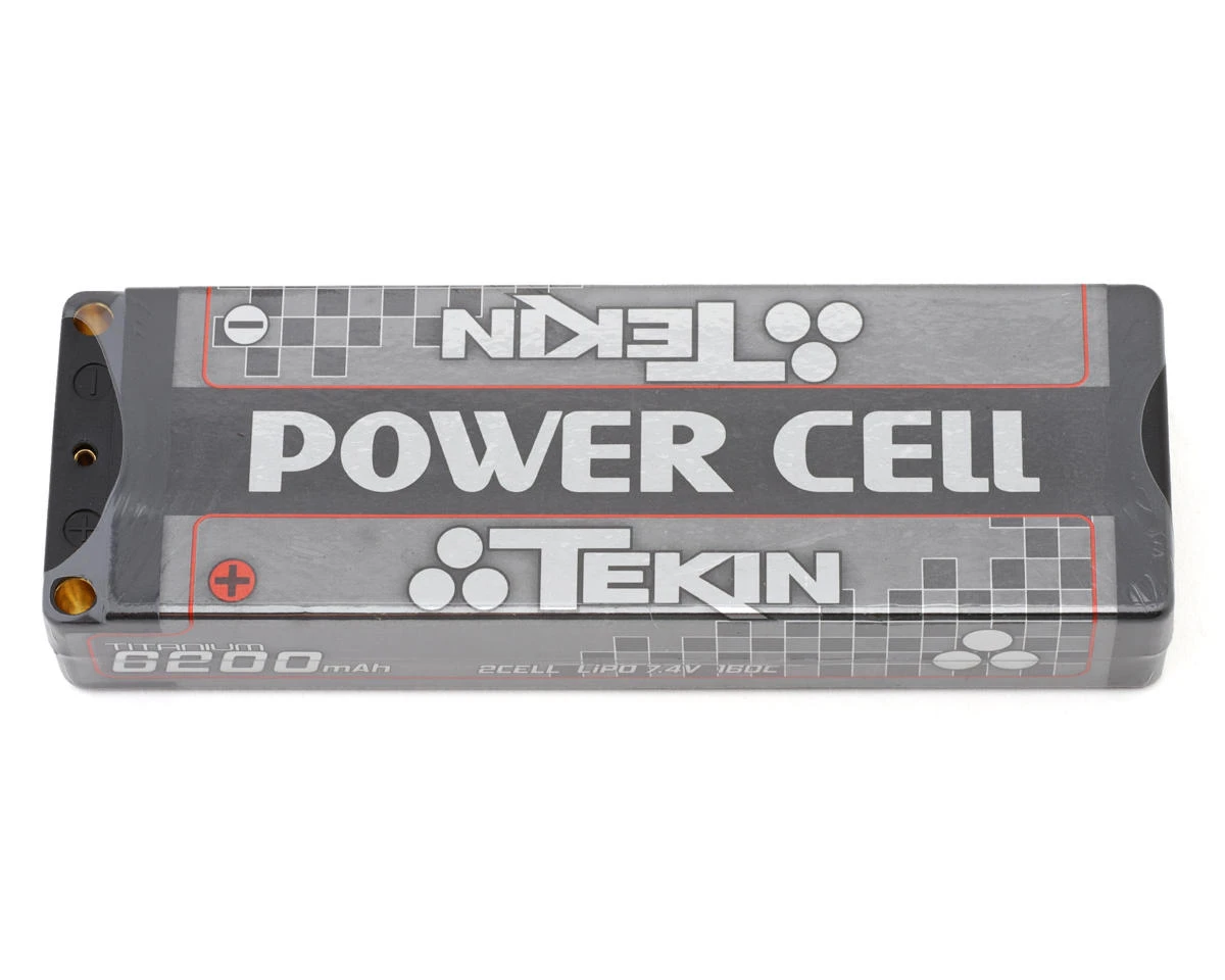 Tekin Titanium Power Cell 2S LCG Stick 160C LiPo Battery (7.4V/6200mAh) W/5mm Bullets 3 Tekin Titanium Power Cell 2S LCG Stick 160C LiPo Battery (7.4V/6200mAh) W/5mm Bullets