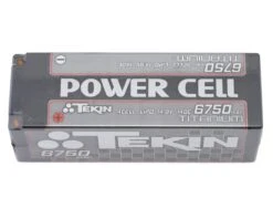 Tekin Titanium Power Cell 4S Brick LiPo Battery 140C (14.8V/6750mAh) W/5mm Bullets