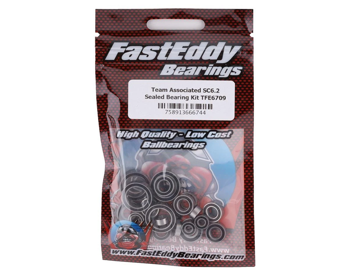 FastEddy Team Associated SC6.2 Sealed Bearing Kit 3 FastEddy Team Associated SC6.2 Sealed Bearing Kit
