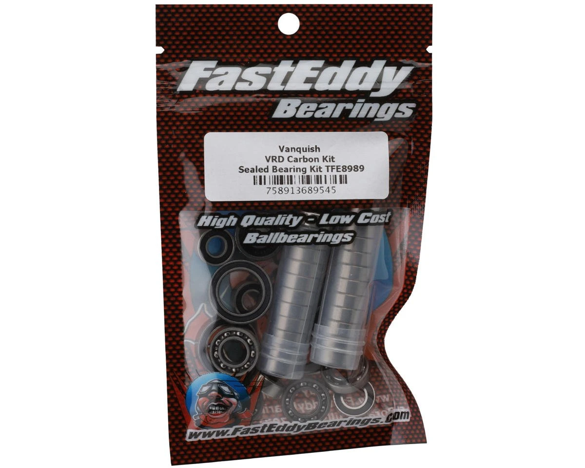 FastEddy Vanquish VRD Carbon Kit Sealed Bearing Kit 4 FastEddy Vanquish VRD Carbon Kit Sealed Bearing Kit - Image 2