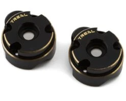Treal Hobby Redcat Ascent-18 Front & Rear Brass Differential Covers (Black) (2) (13g) -Traxxas Shop tlhtascent18 06 3