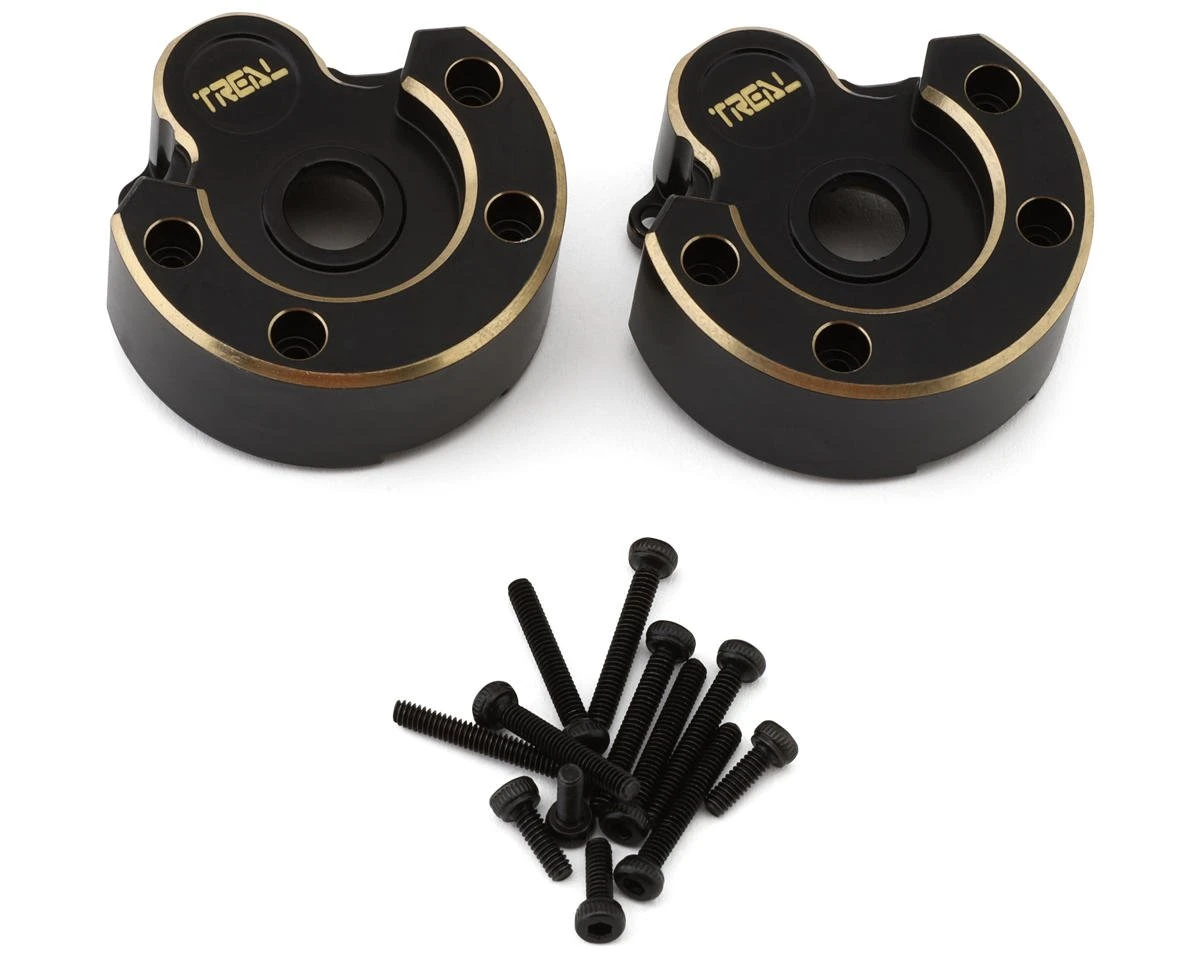Treal Hobby Redcat Gen8 Brass Caster Blocks C-Hub Carriers (Black) (2) (45g) 4 Treal Hobby Redcat Gen8 Brass Caster Blocks C-Hub Carriers (Black) (2) (45g) - Image 2