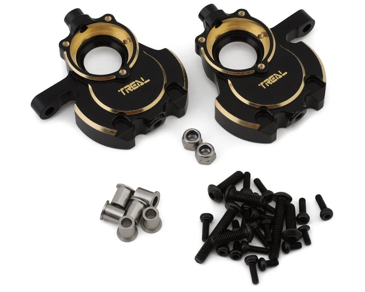 Treal Hobby Redcat Gen8 Brass Caster Blocks C-Hub Carriers (Black) (2) (45g) 6 Treal Hobby Redcat Gen8 Brass Caster Blocks C-Hub Carriers (Black) (2) (45g) - Image 4