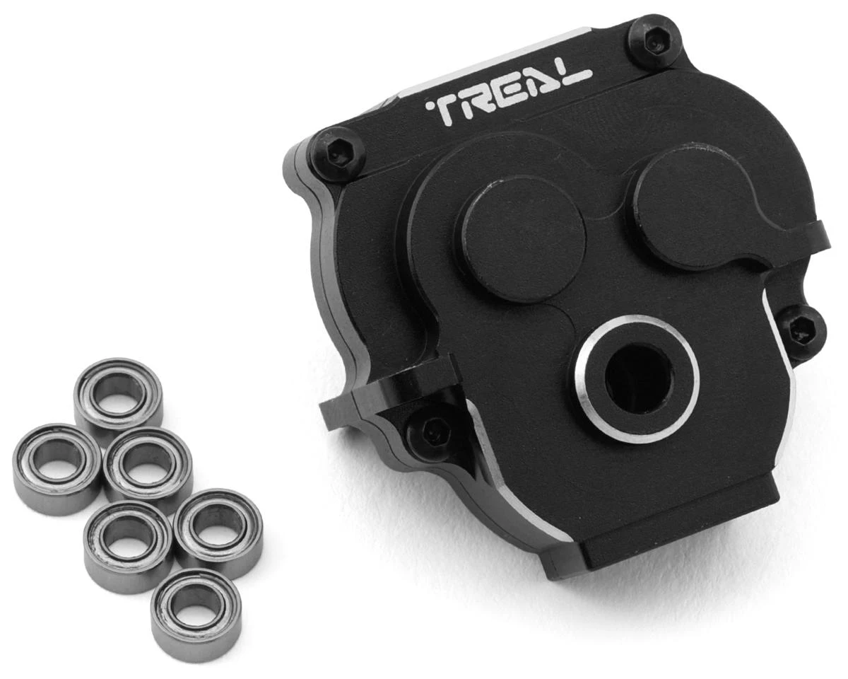 Treal Hobby Aluminum Transmission Gearbox Housing For Traxxas TRX-4M (Green) 8 Treal Hobby Aluminum Transmission Gearbox Housing For Traxxas TRX-4M (Green) - Image 6