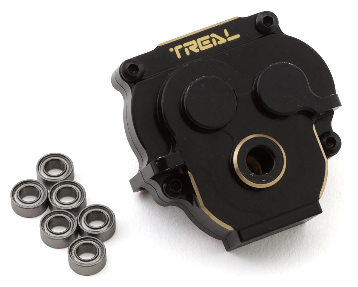 Treal Hobby Aluminum Transmission Gearbox Housing For Traxxas TRX-4M (Green) 3 Treal Hobby Aluminum Transmission Gearbox Housing For Traxxas TRX-4M (Green)