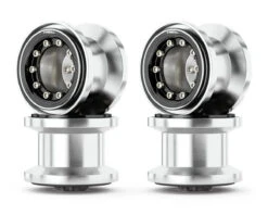 Treal Hobby 7075 Aluminum Beadlock Wheels For Traxxas® TRX-4MT™ (Black/Red) (4) -Traxxas Shop tlhttrx 4mt 116 1