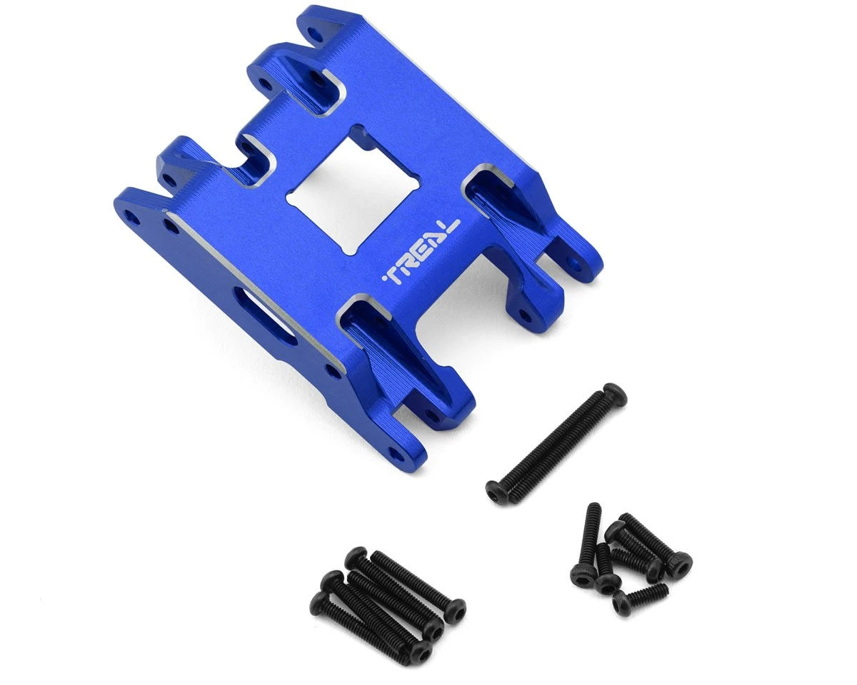 Treal Hobby 7075 Aluminum Center Skid Plate For Traxxas® TRX-4MT™ (Blue) 4 Treal Hobby 7075 Aluminum Center Skid Plate For Traxxas® TRX-4MT™ (Blue) - Image 2