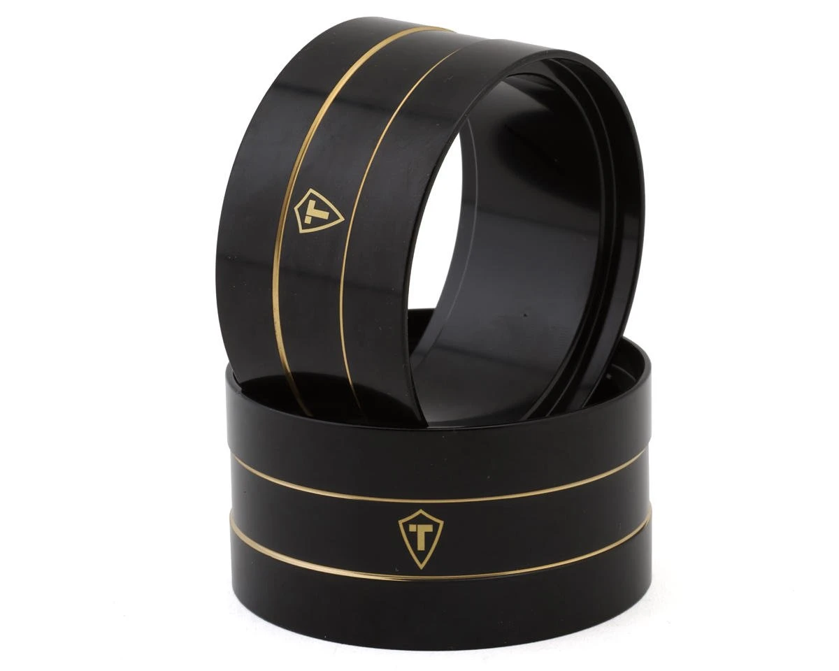 Treal Hobby Brass Heavy Weight 2.2" Center Internal Beadlock Wheel Rings (Black) (2) (186.4g) 3 Treal Hobby Brass Heavy Weight 2.2" Center Internal Beadlock Wheel Rings (Black) (2) (186.4g)