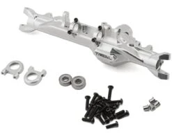 Treal Hobby H10 Optic 7075 CNC-Machined Aluminum Front Axle Housing (Silver) -Traxxas Shop tlhvph10 03 2